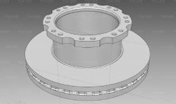 Машиностроительный реверс‑инжиниринг тормозного диска