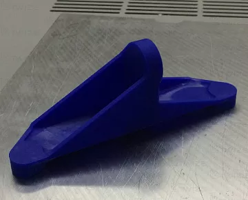 3D-печать модели синим воском (фото 1)