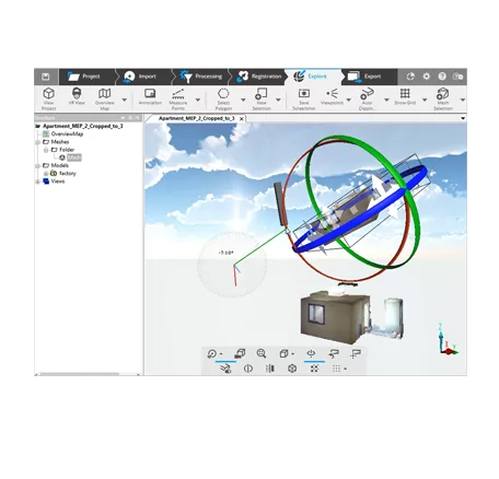 3D-сканирование для планировки помещения и расстановки оборудования