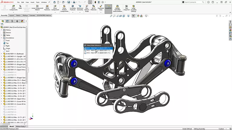 Инструменты ИИ в SolidWorks