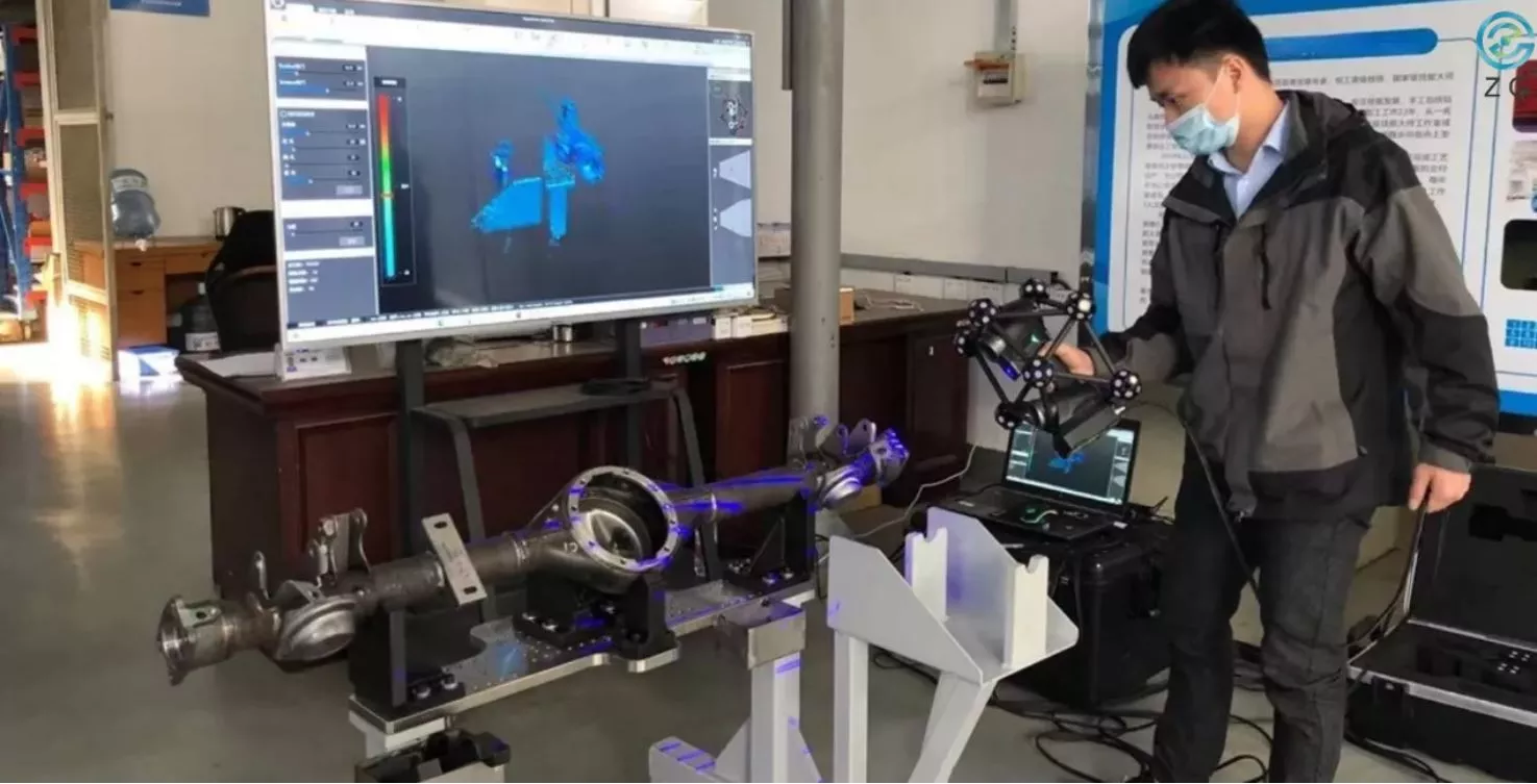 Сканирование отливки