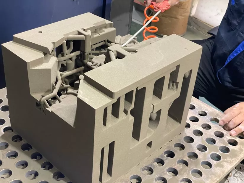 Песчаная форма