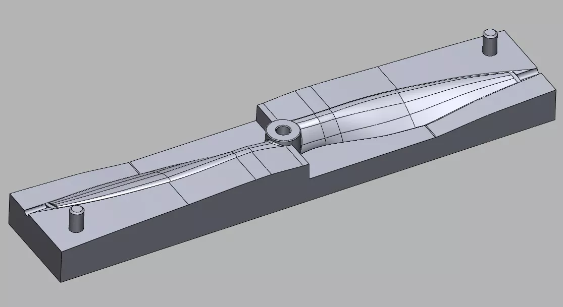 3D-модель пресс-формы