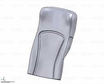 3D-модель кресла