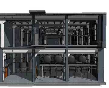 3D-модель в Revit (вид 3)
