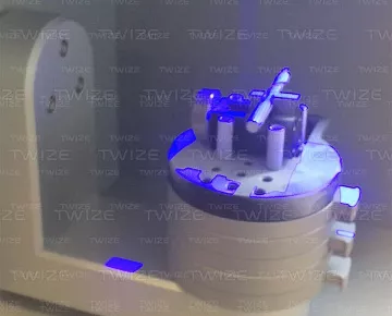 Процесс 3D-сканирования сверла