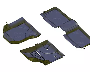 3D‑модель автомобиля (вид 3)
