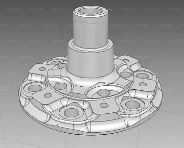 CAD-модель ступицы