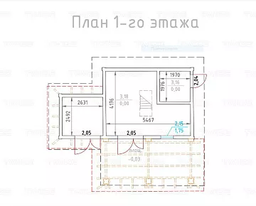 Обмерный чертеж здания (рис. 5)