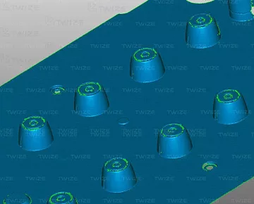 3D‑модель пресс‑форм (вид 6)