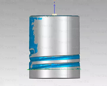 3D‑модель пресс‑форм (вид 5)