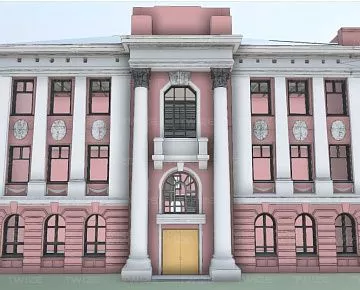 3D-модель здания (вид 3)