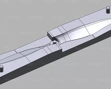 3D-модель пресс‑формы винта БПЛА (фото&nbsp;2)