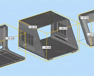 3D-модель корпуса лазера