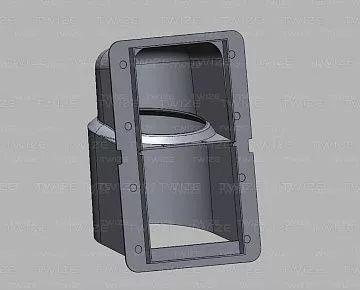 3D‑модель детали бассейна