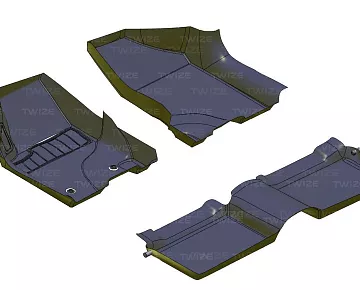 3D‑модель автомобиля (вид 2)