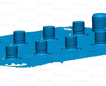 3D‑модель пресс‑форм (вид 4)