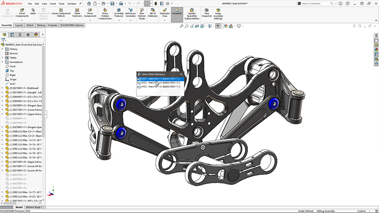 Инструменты ИИ в SolidWorks