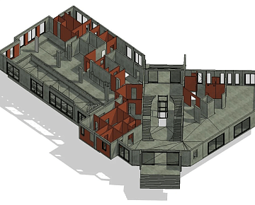 3D-вид этажа