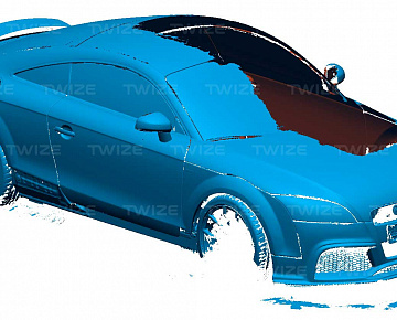 Полигональная 3D‑модель автомобиля (вид 5)
