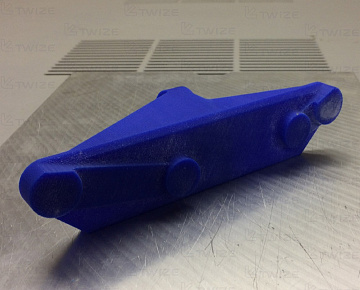 3D-печать модели синим воском (фото 2)