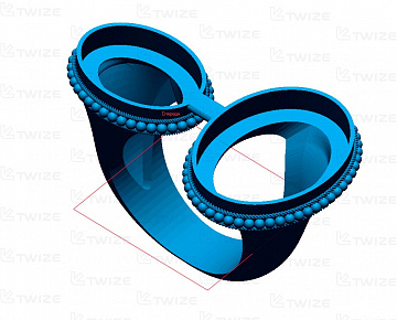 3D-модель кольца для печати