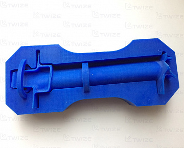 3D-печать лопатки для литья по выплавляемым моделям