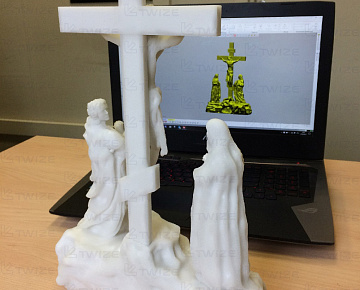 3D-печать модели из полиметилметакрилата (фото 2)