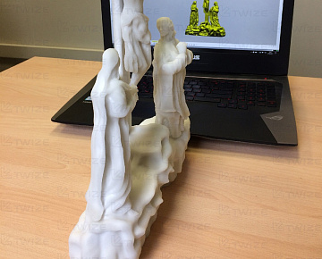 3D-печать модели из полиметилметакрилата (фото 3)