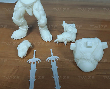 3D-печать мастер‑модели игрового персонажа - вид 2