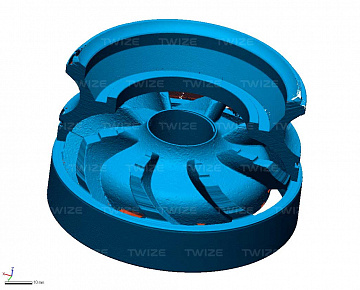 Создание копии колеса турбины - вид 8