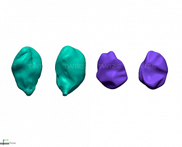 Полигональная 3D‑модель полудрагоценных камней (вид 1)