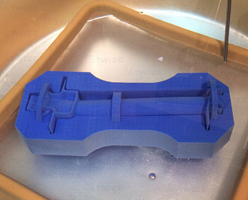 3D-печать турбинной лопатки из воска - вид 7
