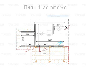 Обмерный чертеж здания (рис. 5)