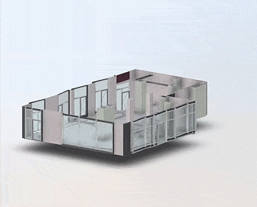 3D-модель квартиры (видео 1)