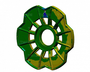 Полигональная 3D‑модель изделия (вид 3)