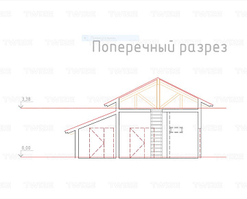 Обмерный чертеж здания (рис. 4)