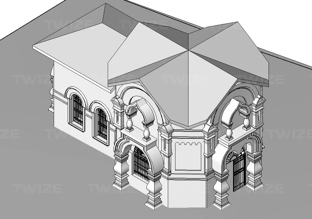 BIM-модель для реставрации объекта культурного наследия
